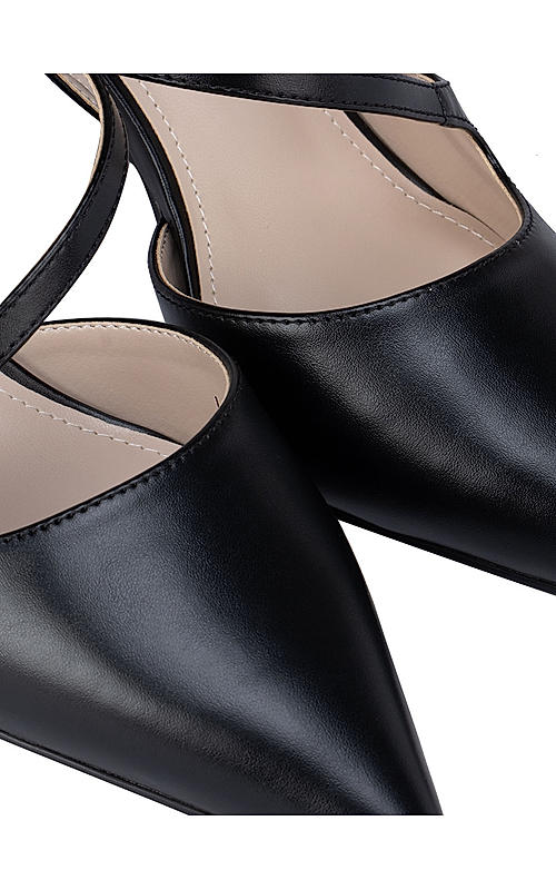 Black Pointed Toe Heels