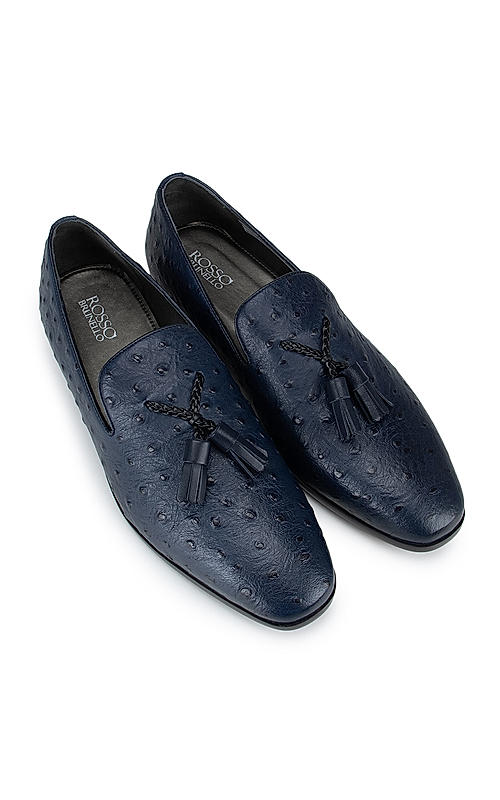 Dark blue loafers hot sale