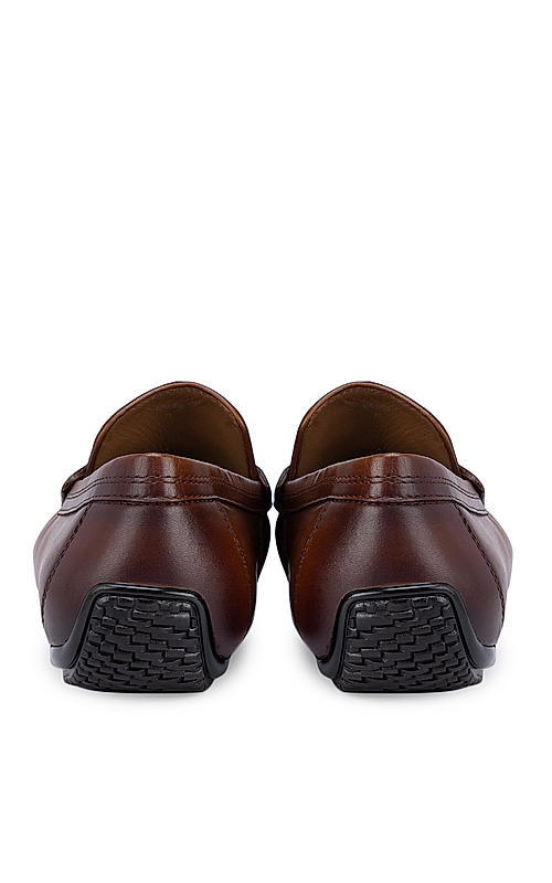 Metallic moccasins store
