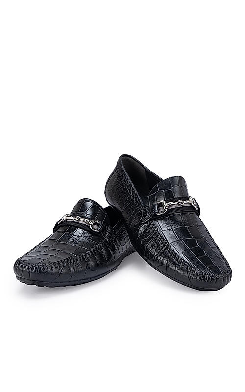 Moccasins black on sale