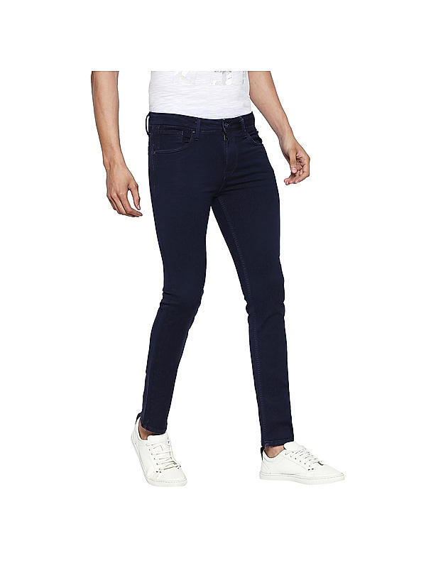 Killer Navy Solid Slim Fit Jeans