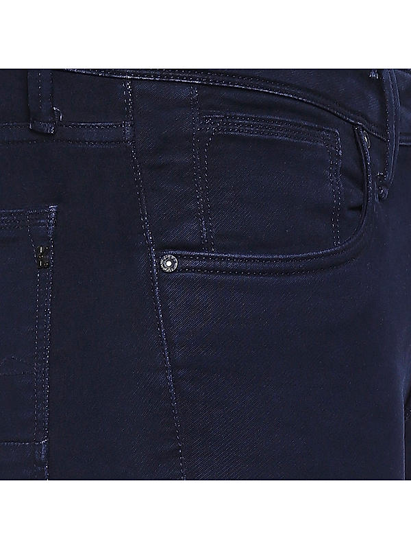 Killer Navy Solid Slim Fit Jeans