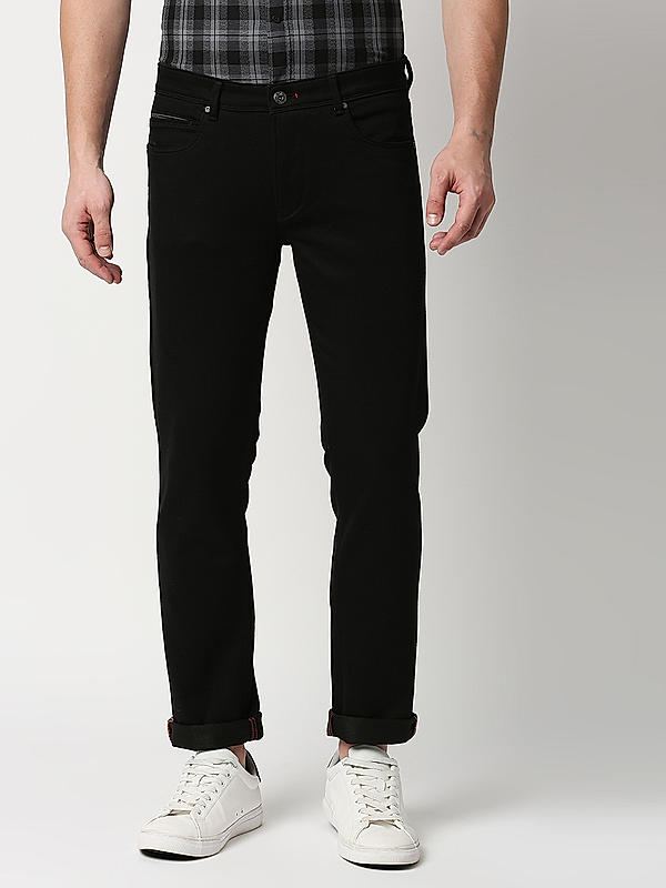 Killer Black Slim Fit Solid Pants