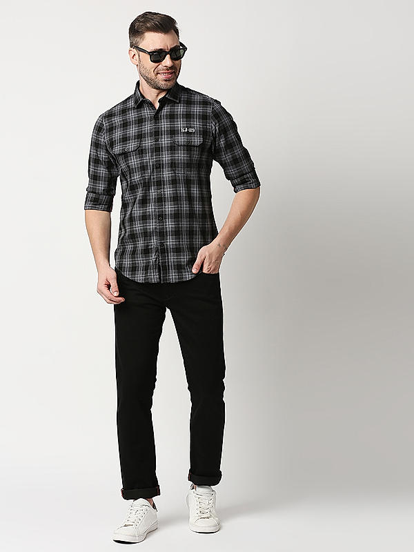 Killer Black Slim Fit Solid Pants