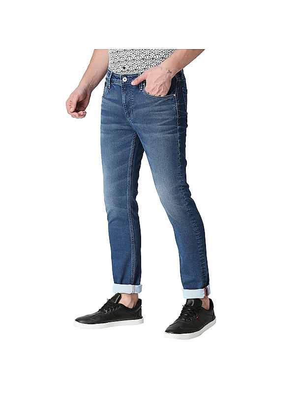 Killer Blue Solid Skinny Fit Jeans