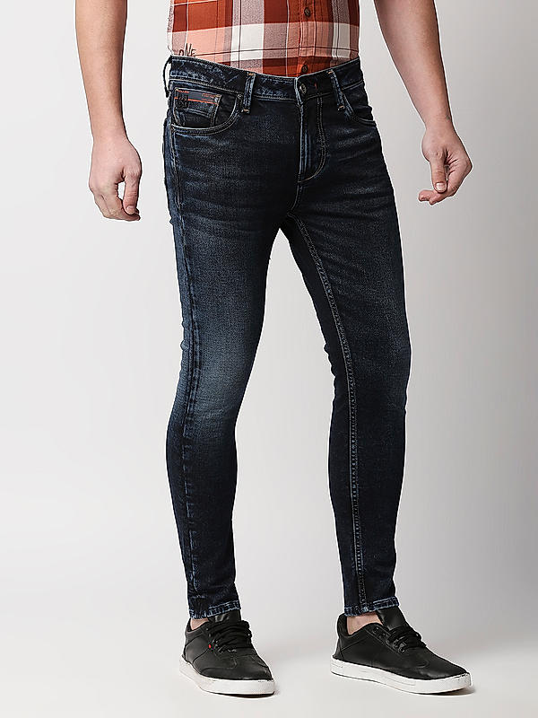 Killer Blue Solid Skinny Fit Jeans