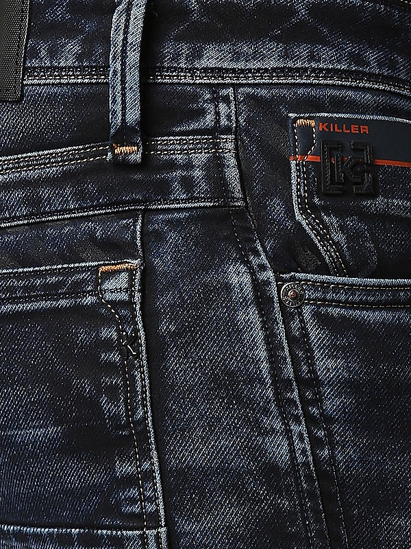 Killer Blue Solid Skinny Fit Jeans