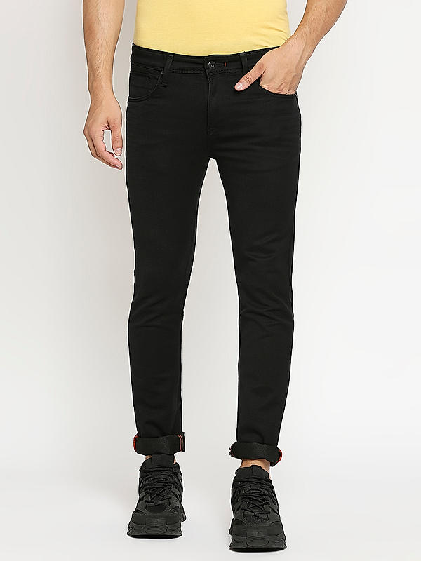Killer Black Solid Slim Fit Jeans