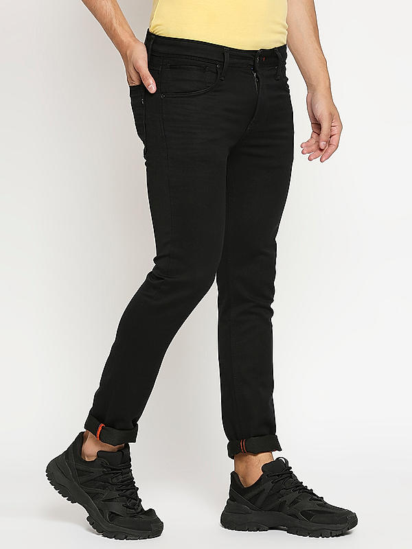 Killer Black Solid Slim Fit Jeans