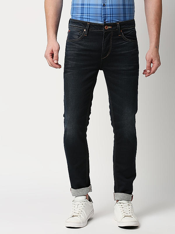 Killer Blue Solid Slim Fit Jeans