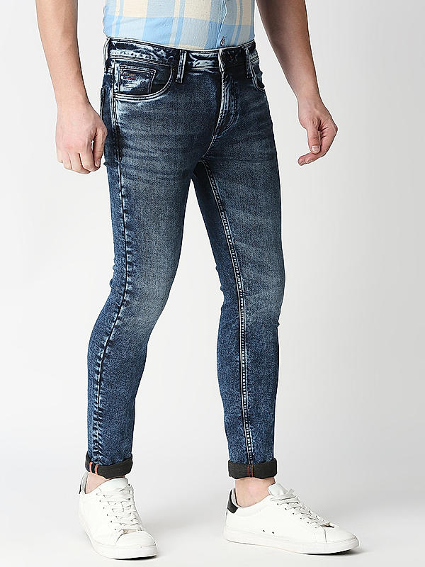 Killer Blue Solid Slim Fit Jeans