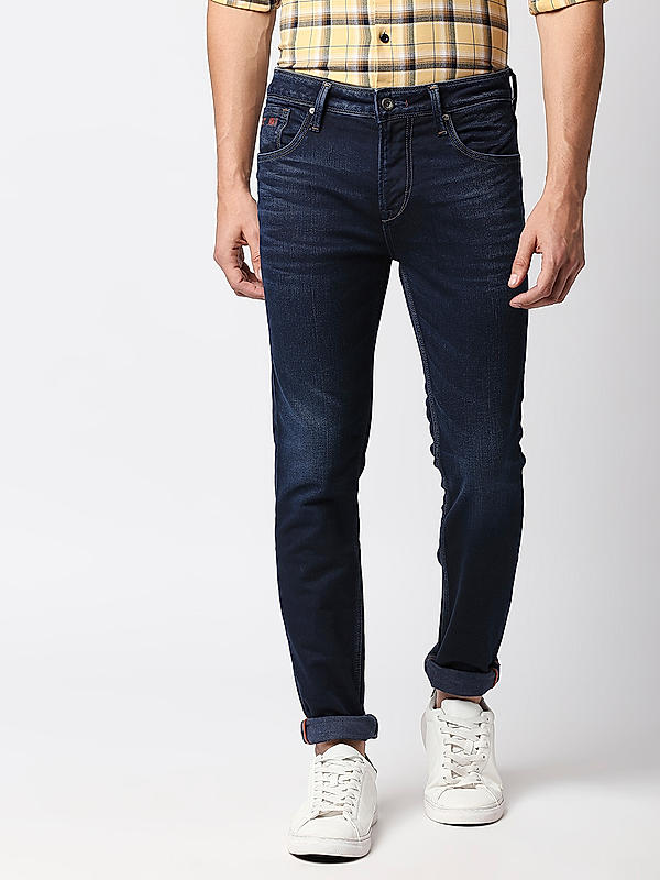 Killer Blue Solid Slim Fit Jeans