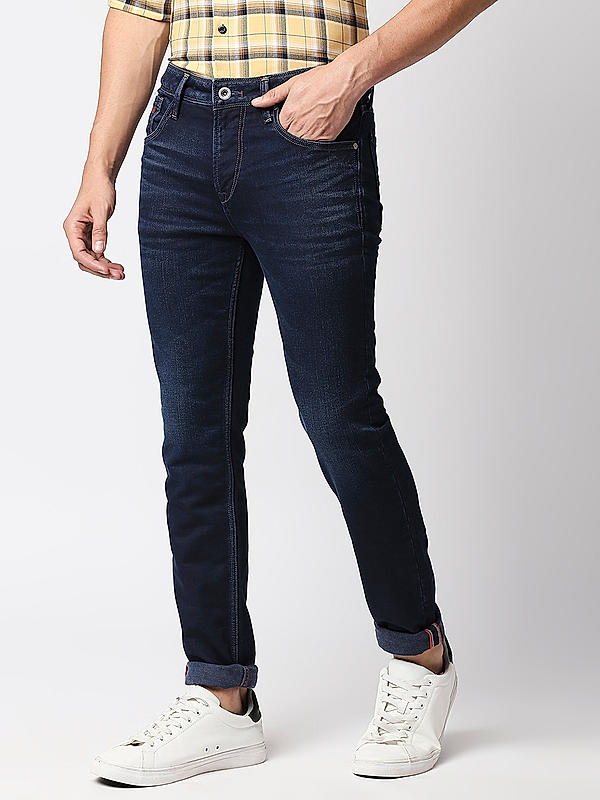 Killer Blue Solid Slim Fit Jeans