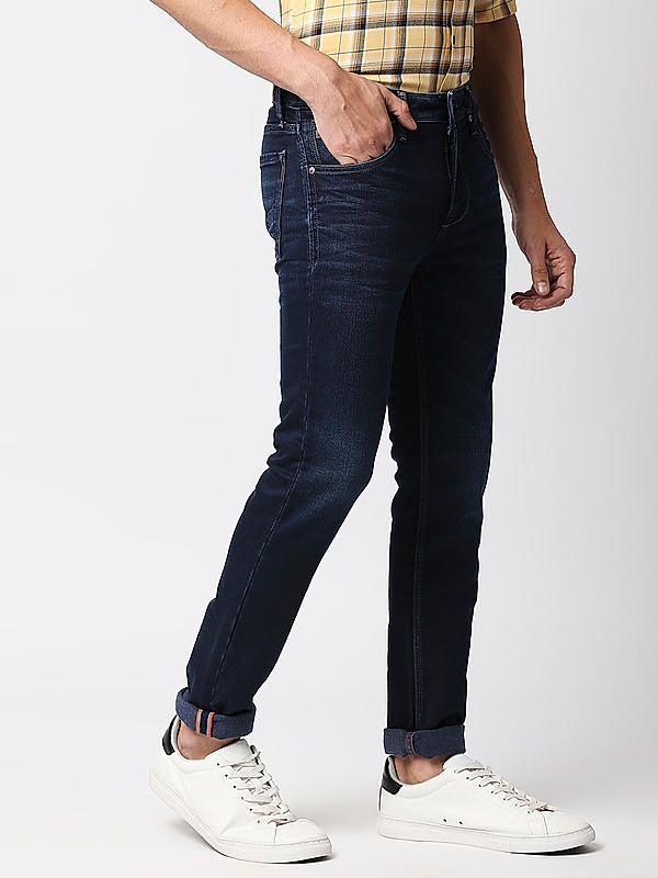Killer Blue Solid Slim Fit Jeans