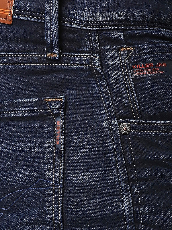 Killer Blue Solid Slim Fit Jeans