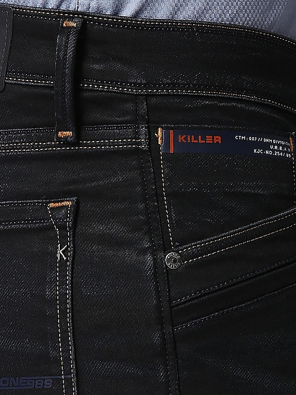 Killer Blue Solid Slim Fit Jeans