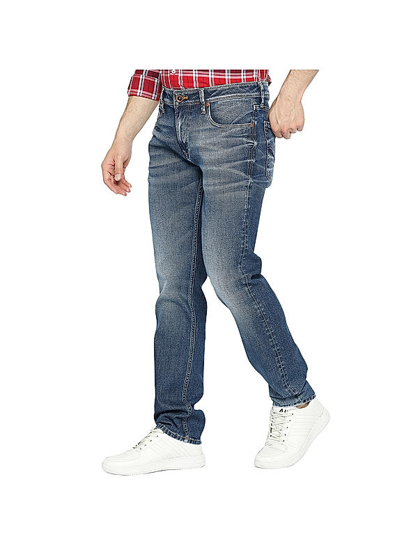 Killer Slim Fit Blue Solid Jeans
