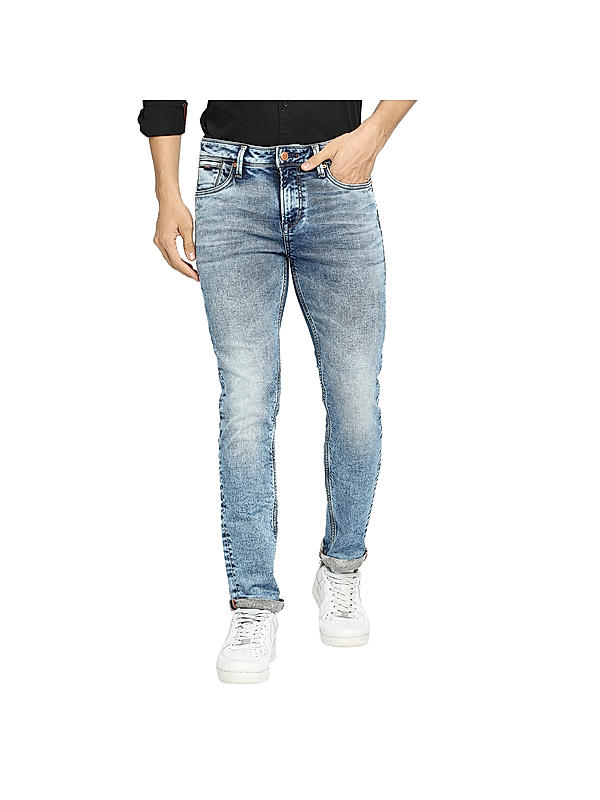 Killer Slim Fit Light Blue Solid Jeans