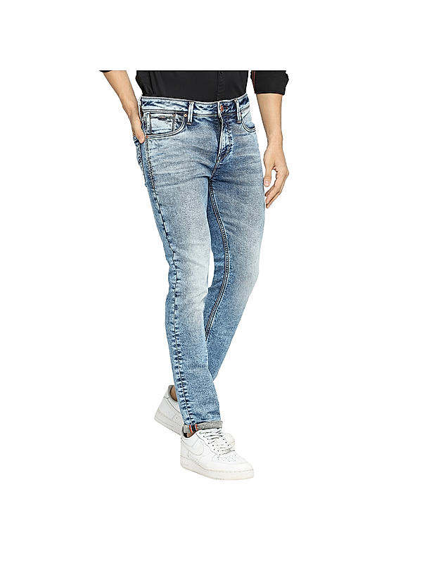 Killer Slim Fit Light Blue Solid Jeans