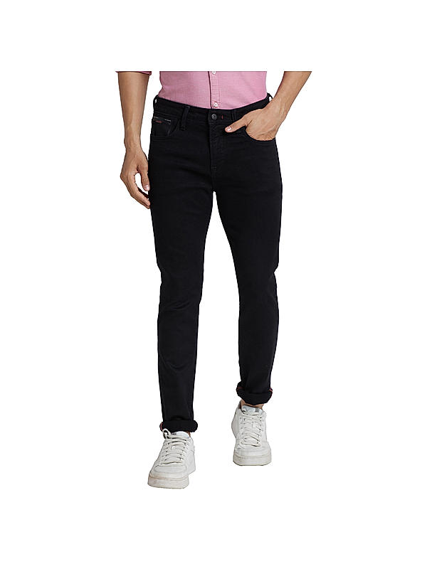 Killer Slim Fit Black Solid Jeans