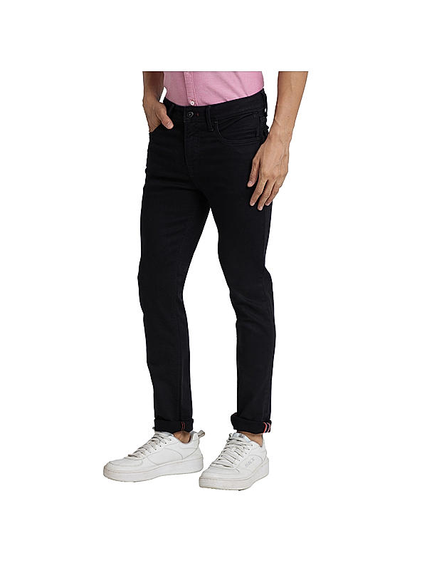 Killer Slim Fit Black Solid Jeans