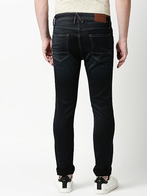 Killer Blue Solid Ankle Fit Jeans