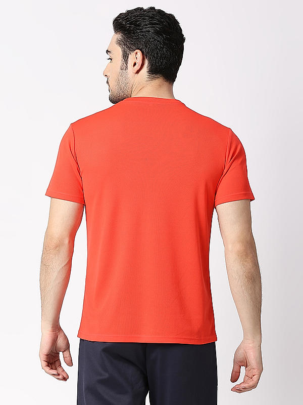 Killer Red Round Neck Printed T-Shirts