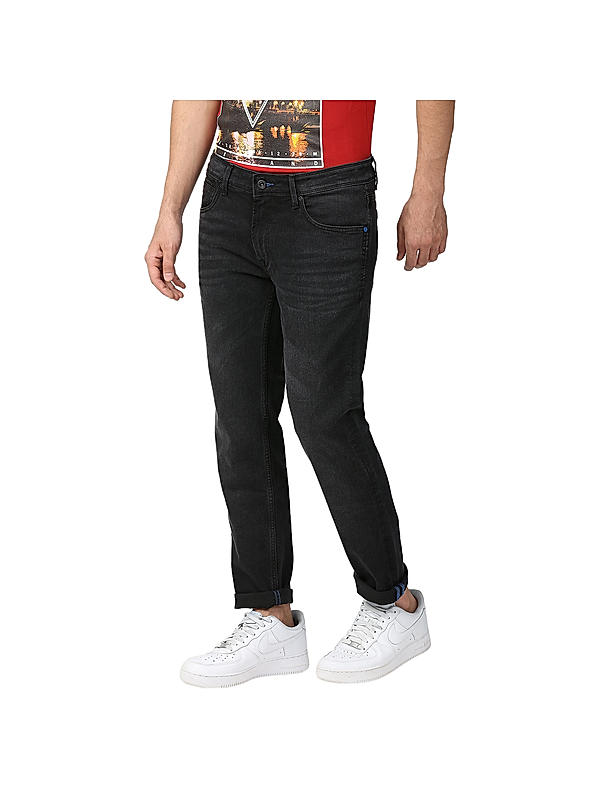 Killer Black Solid Slank Fit Jeans