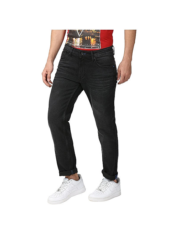 Killer Black Solid Slank Fit Jeans