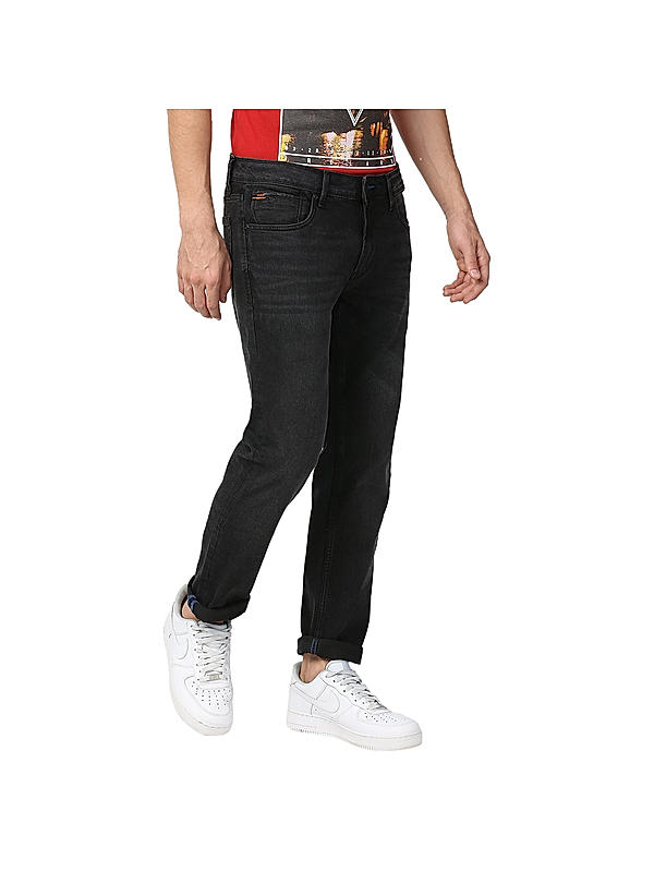 Killer Black Solid Slank Fit Jeans