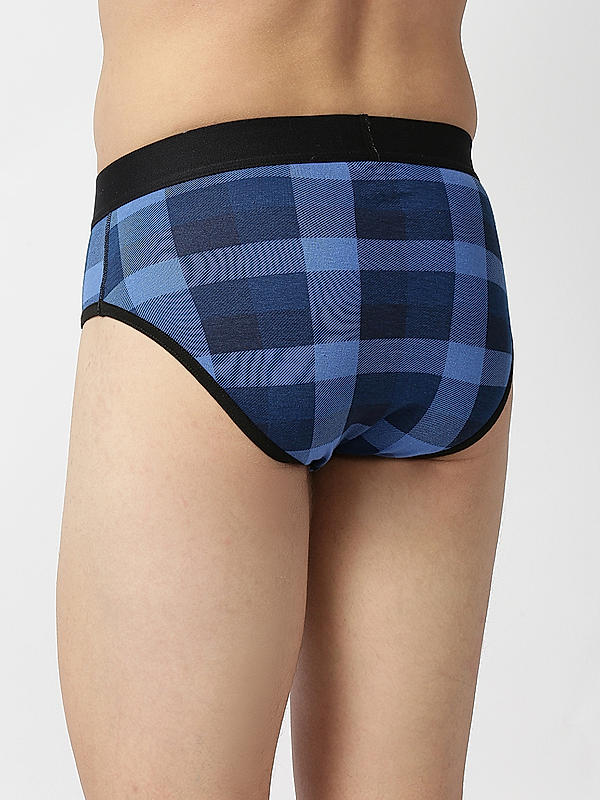 Killer Multi -Colour Check Pack of 2 Briefs