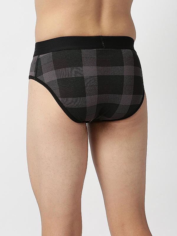 Killer Multi -Colour Check Pack of 2 Briefs