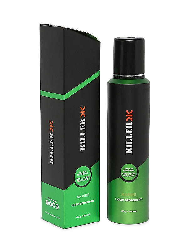 Killer Pack Of 2 liquid Deodorant Set ( 300 ml )