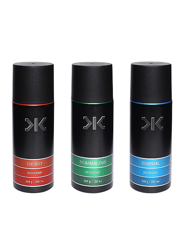 Killer Pack Of 3 Spray Deodorant Set ( 450 ml )