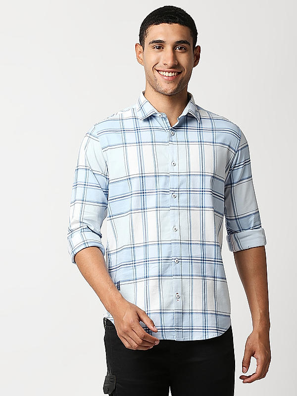 Killer Men's Sky Slender Fit Checks Shirts