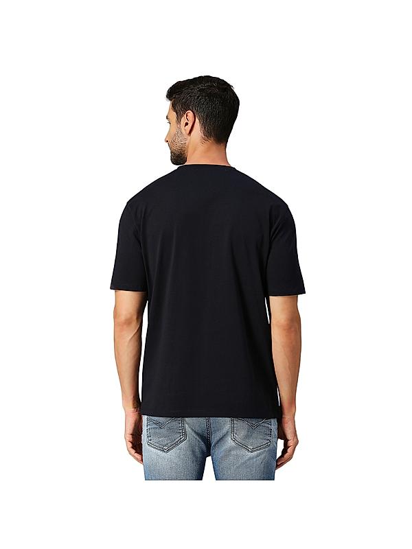 Killer Men Navy Slim Fit Solid T-Shirts