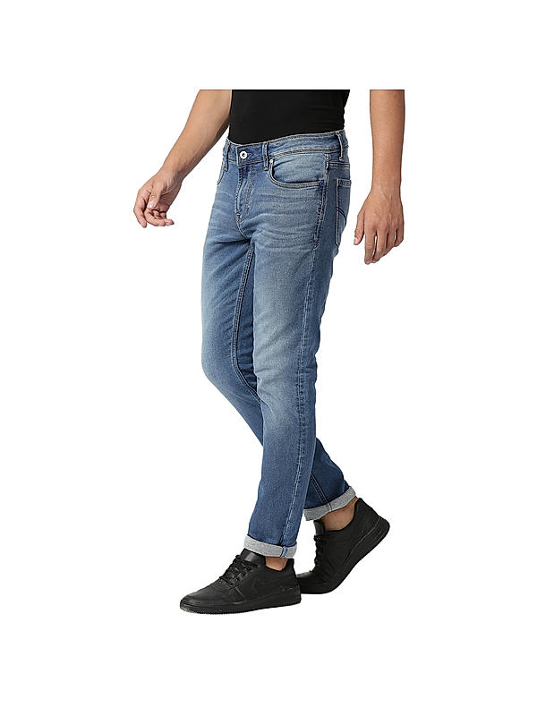 Killer Blue Solid Slank Fit Jeans