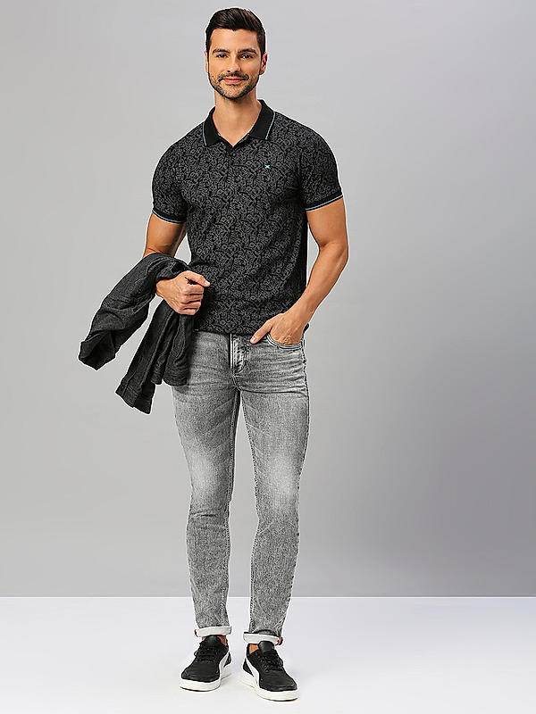 Killer Men Slim Fit Solid Grey Jeans