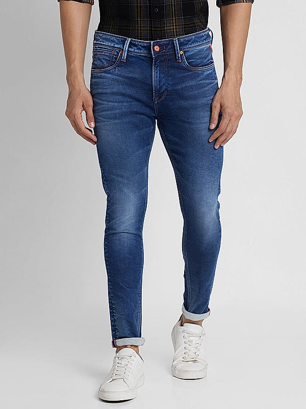 KILLER Men Blue Slim Fit Solid Jeans