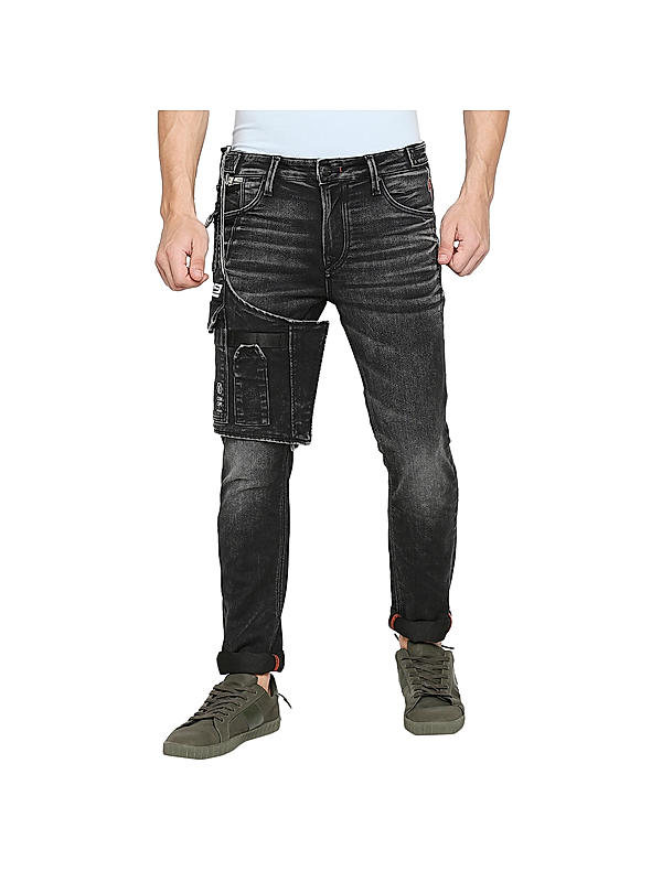 KILLER Men Black Slim Fit Solid Jeans