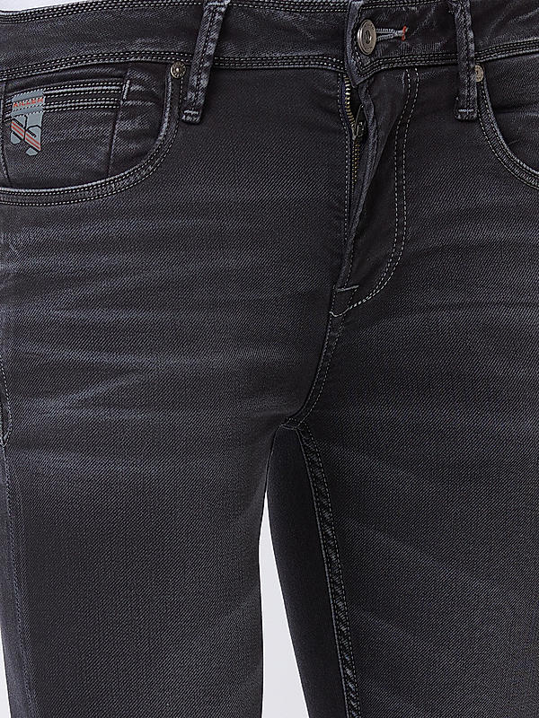 Killer Men Black Solid Skiny Fit Jeans