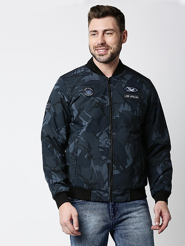 Killer Navy Solid Stand Jackets