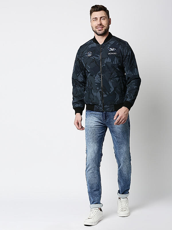 Killer Navy Solid Stand Jackets