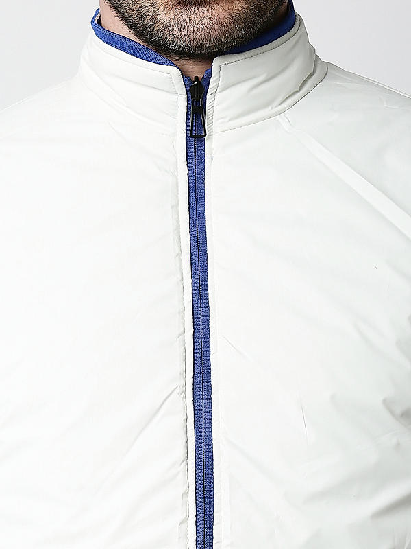 Killer Royal Blue Reversible Solid High Neck Jackets