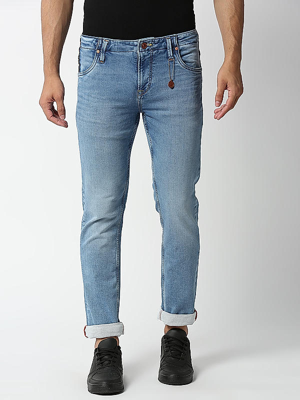 Killer Men's Blue Slim Fit Casual Jeans