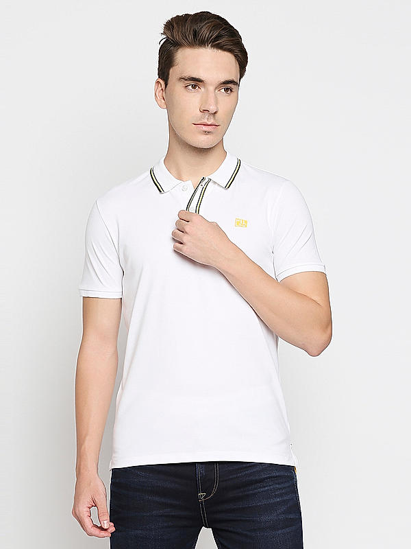Killer Men's WHITE Slim Fit T-Shirts