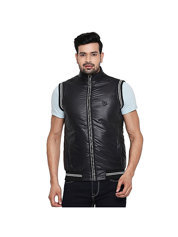 Killer Men's Black High Neck Jackets