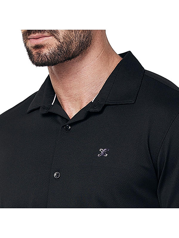 KILLER Men Black Solid Shirts