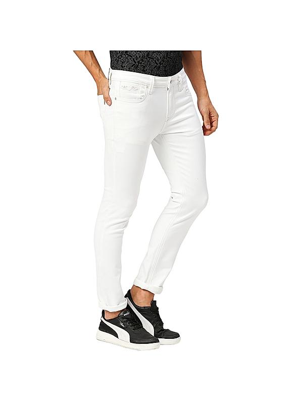 KILLER Men White Solid Jeans