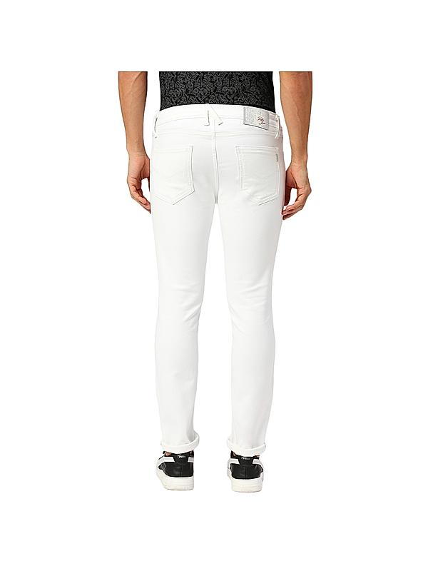 KILLER Men White Solid Jeans